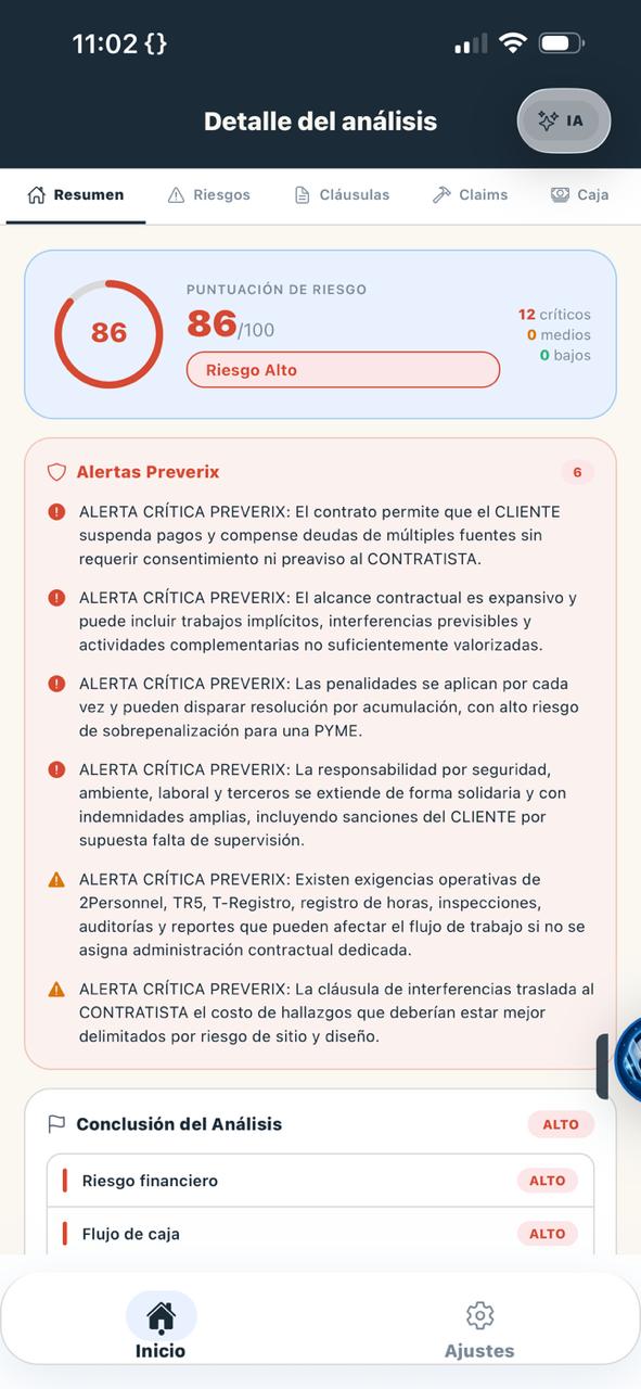 Análisis con IA